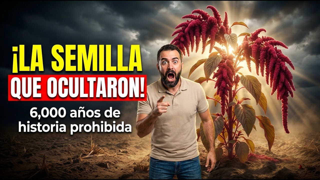 ¡La prohibieron por 300 años. La NASA la llevó al espacio. Tú puedes sembrarla hoy!