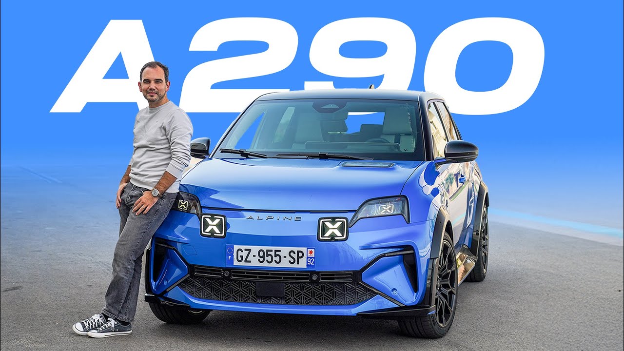 ODEIAM carros elétricos? Alpine A290 a FUNDO EM PISTA