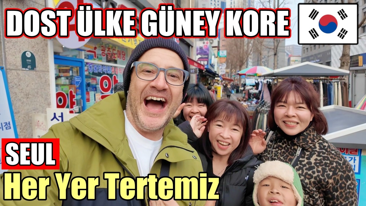 Dost Ülke Güney Kore'ye Geldik🇰🇷SEUL Şehrini Keşfediyoruz ❤️【 1. BÖLÜM】