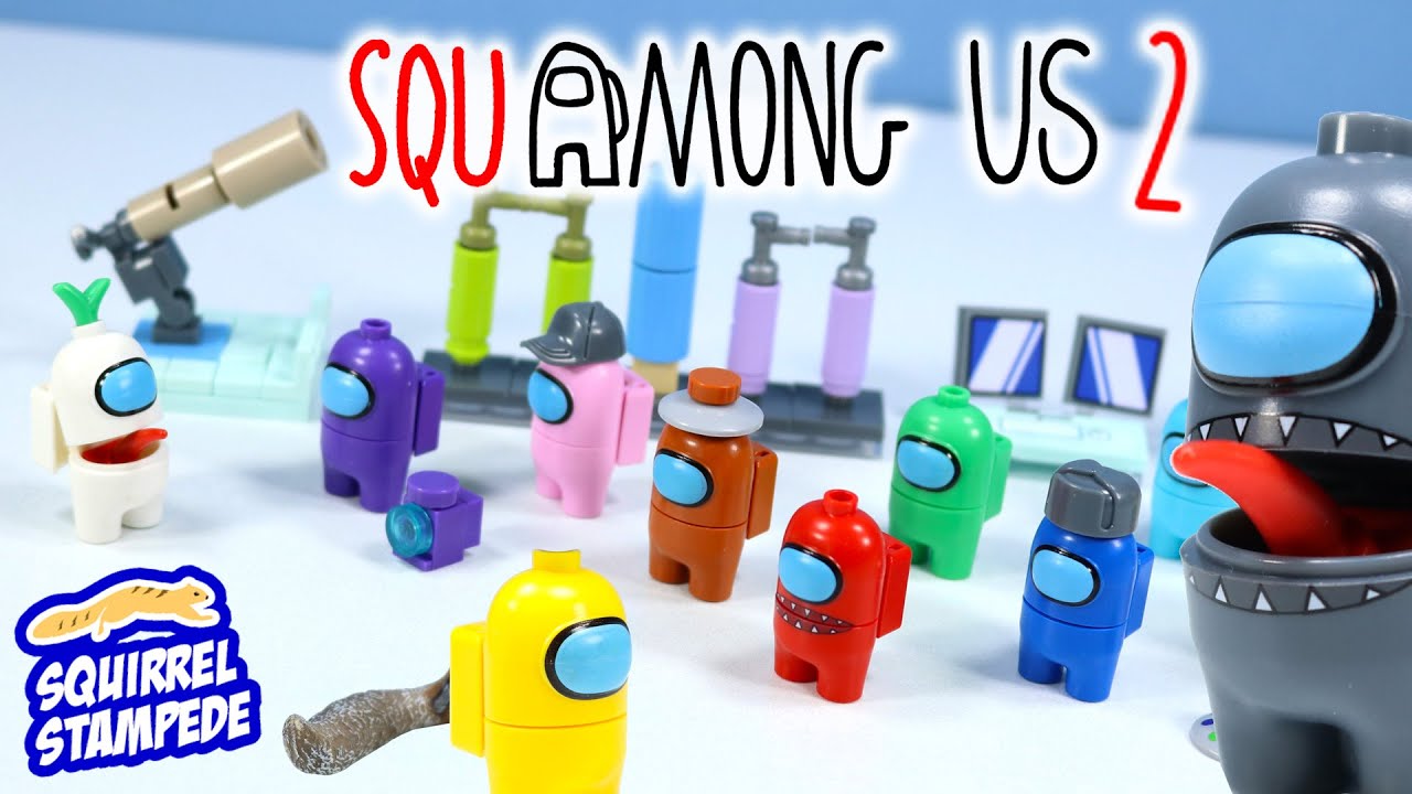 Among Us Brick Knockoff Crewmates Series 2 are Sus!