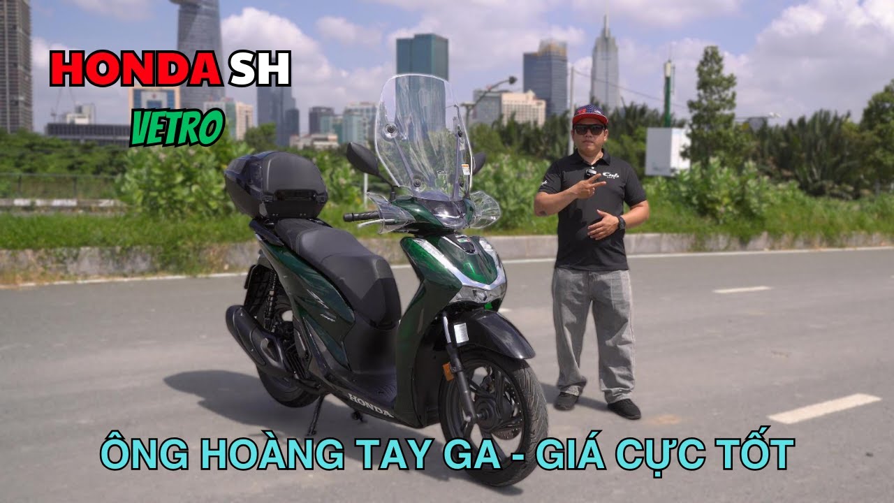 HONDA SH Ý VETRO - ÔNG HOÀNG TAY GA VỀ ĐẾN CUB HOUSE - PHIÊN BẢN GIỚI HẠN