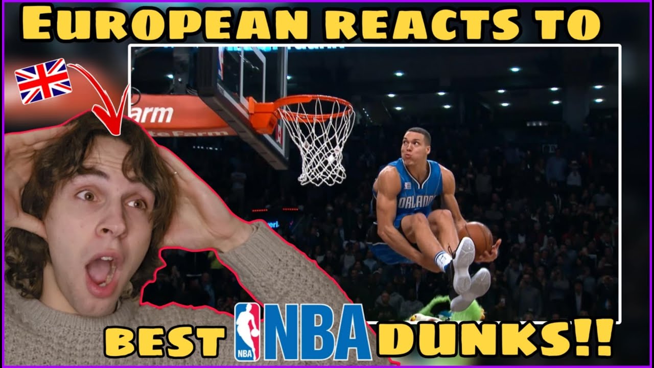 EUROPEAN Reacts to 'BEST DUNKS in NBA EVER!!' || Basketball First Time Reaction