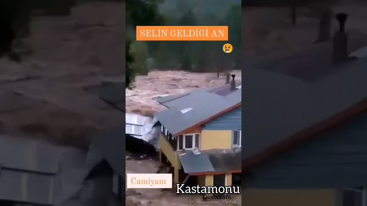 Kastamonu Bozkurt Devrekani sel felaketi