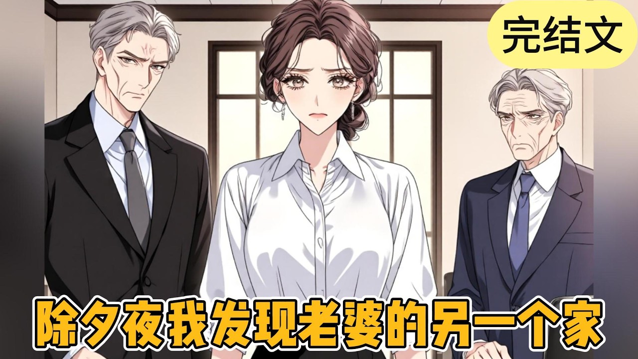 【完结】《除夕夜我发现老婆的另一个家》柳如烟满脸笑意，跟某个男人十指相扣。虽然那个男人的脸被故意遮挡，可从身形来看，绝不可能是我#一口气看完#小说#小说推荐
