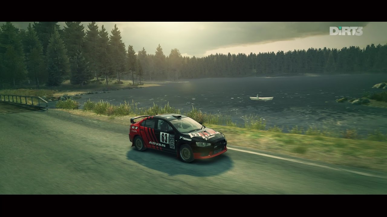 Dirt 3 - Finland (Tupasentie) - Mitsubishi Lancer Evolution X (Replay)