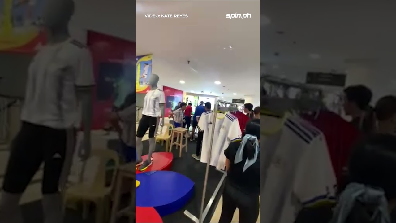 Filipinas official jersey kits are available here at the Adidas Brand Center #filipinas