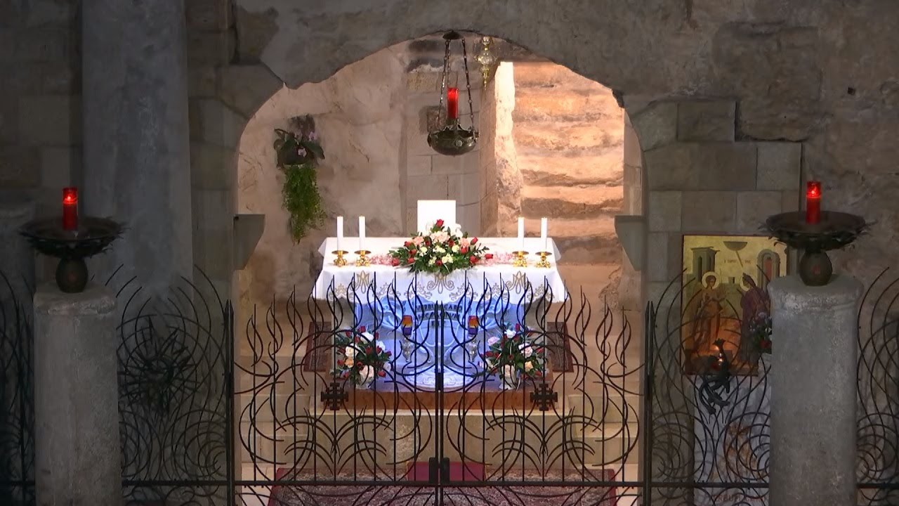 Live from the Grotto of the Annunciation | Nazareth