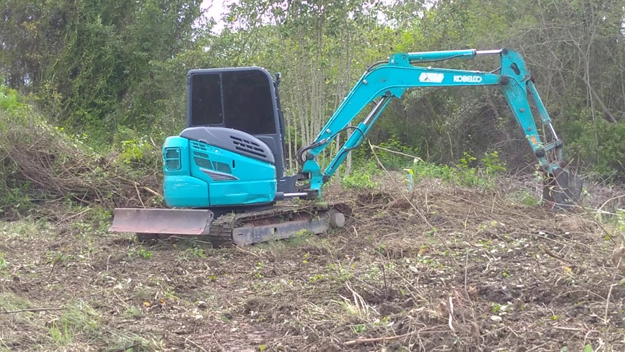 KOBELCO   SK  50  เคลียร์ริ่งป่า