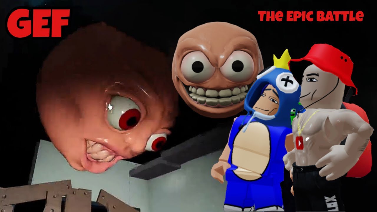 ROBLOX GEF (THE EPIC BATTLE) #roblox #felipe #RobloxGEF #robloxgames #robloxfunny #escaperunninghead
