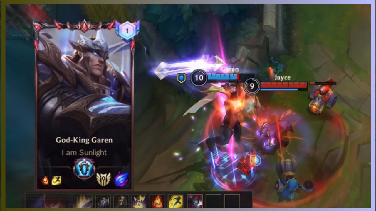 WILD RIFT TOP 1 GAREN GAMEPLAY THIS SEASON 10