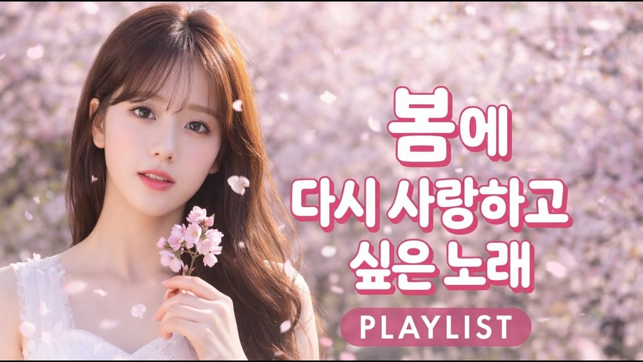 봄에 눈물 날만큼 다시 사랑하고 싶은 노래_playlist(광고없음)