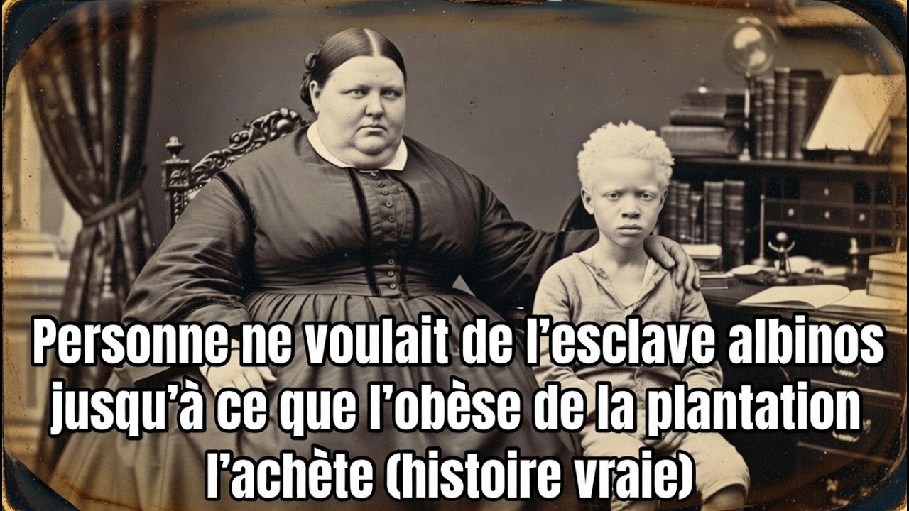 Personne ne voulait de l’esclave albinos jusqu’à ce que l’obèse de la plantation l’achète