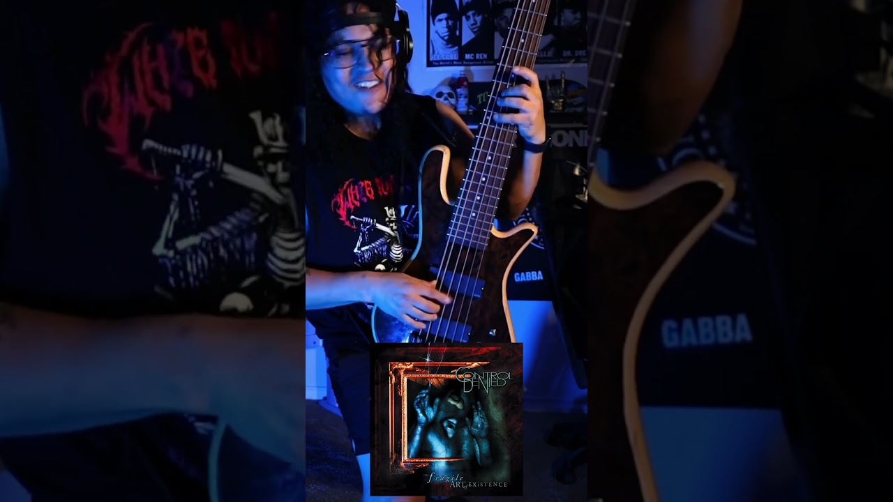 Control denied - Consumed bass cover #stevedigiorgio #chuckschuldiner #deathmetalchannel #progmetal