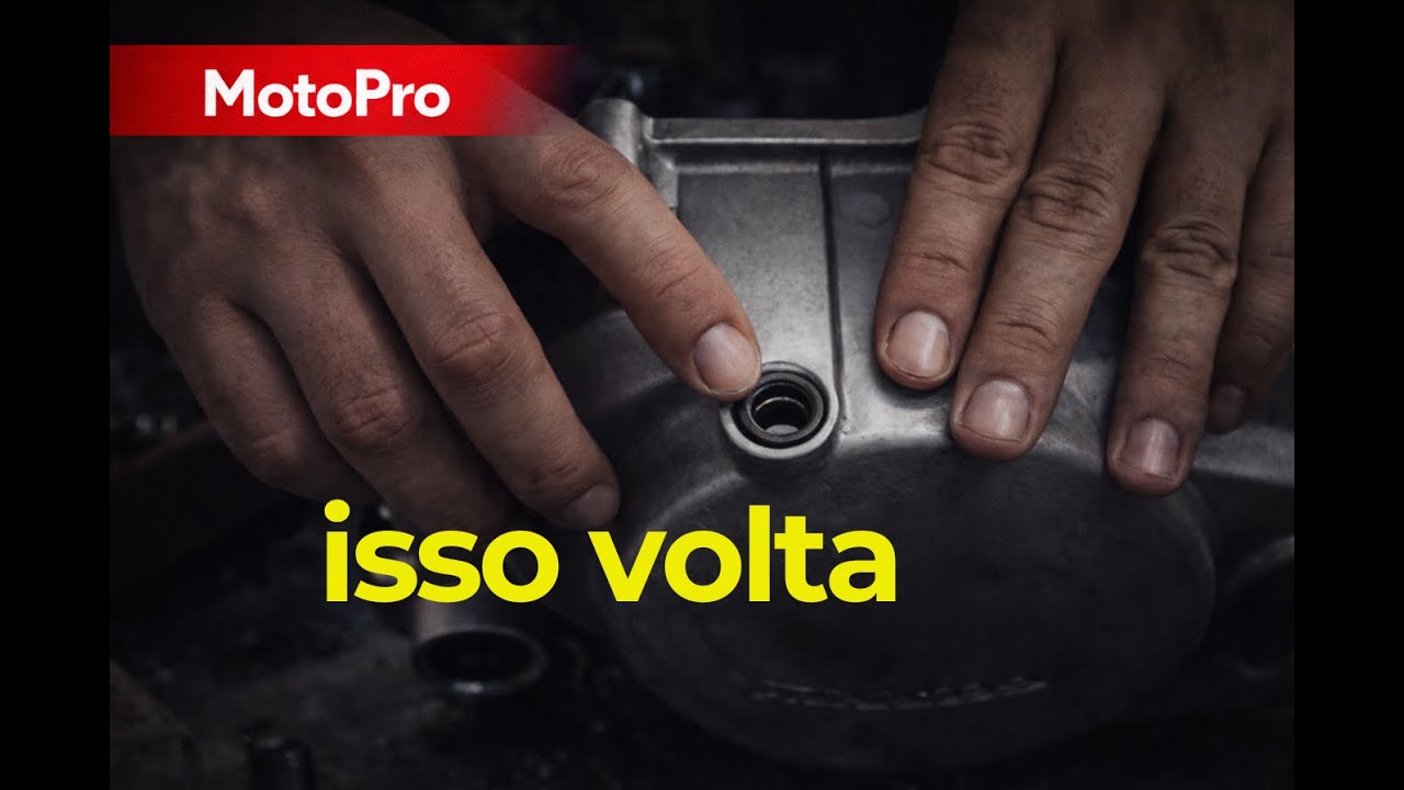 Retentor da embreagem Titan/Bros: erro na troca que causa vazamento