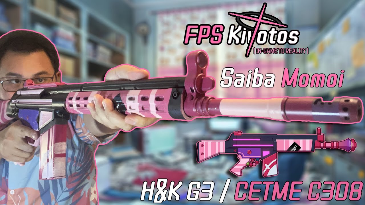 Blue Archive | Momoi's Rifle in Real Life | FPSKivotos (H&K G3A3)