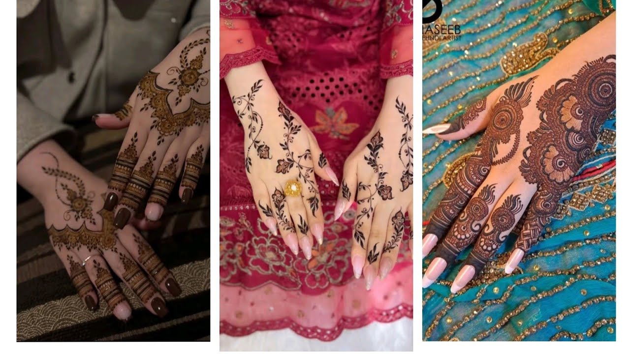Most beautiful and stylish designs 😻💗💗#fyp #viral #mehandidesigns #fyyyyyy 