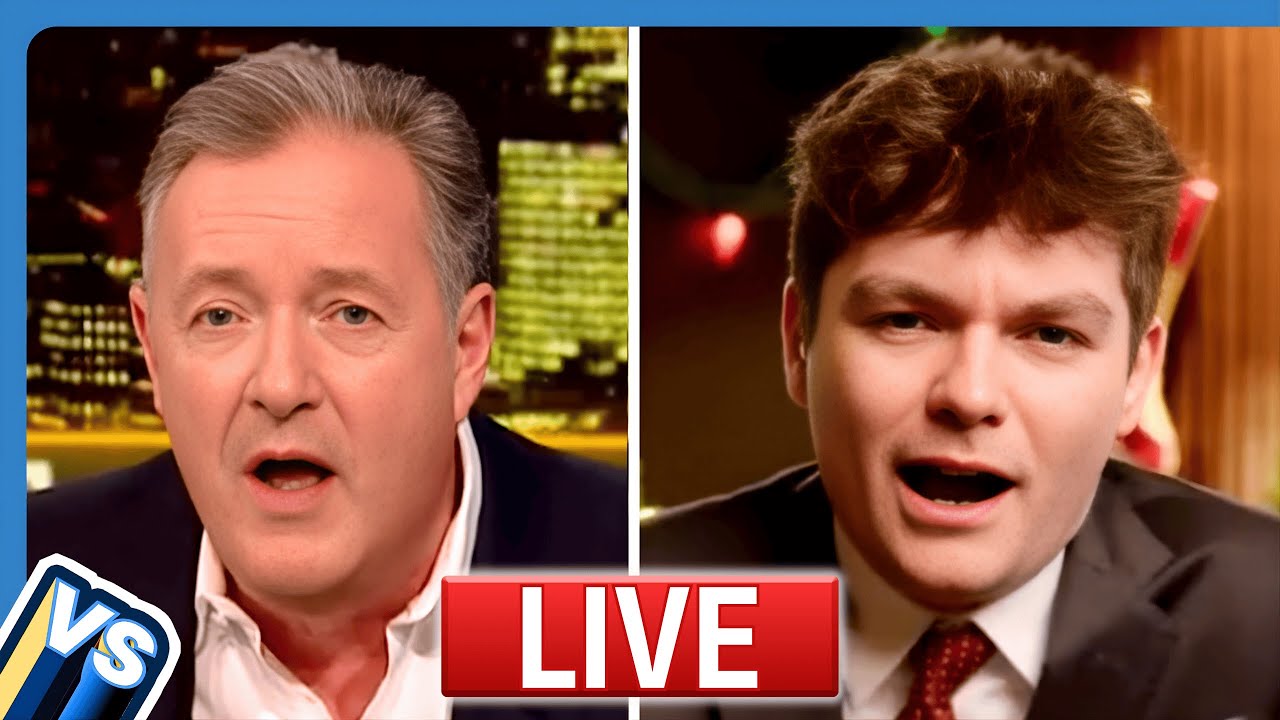 &lsquo;What a CROCK of S***!&rsquo; Piers Morgan vs Nick Fuentes | Full interview