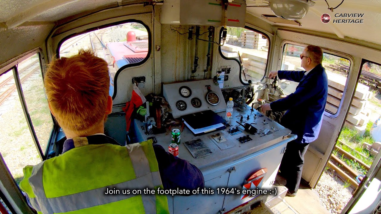 Footplate Cab Ride Köf-III: Simpelveld - Vetschau ZLSM 17/4/2022