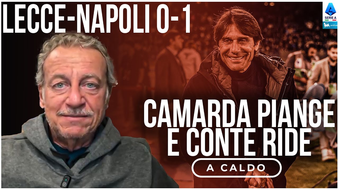 LECCE-NAPOLI 0-1: CONTE ALLUNGA IN VETTA