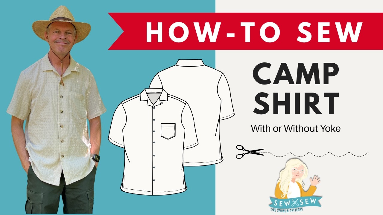 The Most Useful Camp Shirt Sewing Tutorial