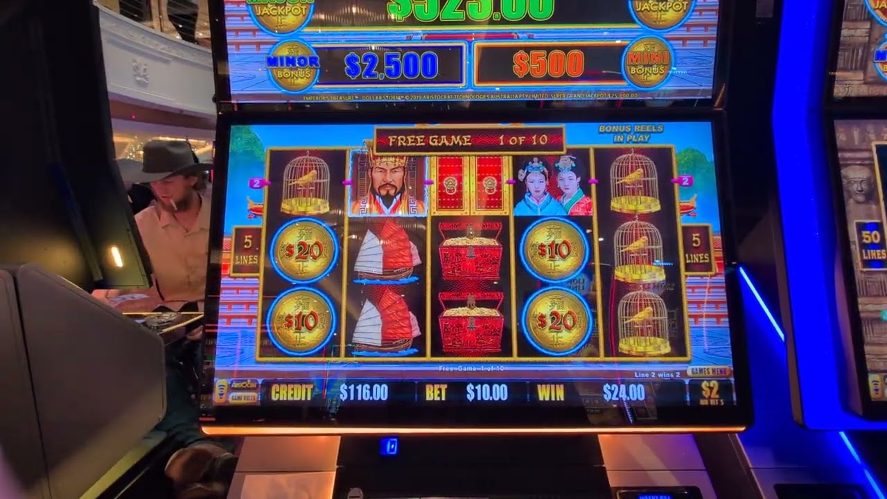 Dollar Storm Emperor's Treasure Free Games BONUS Carnival Firenze Casino 1/3 #casinobonusviews 