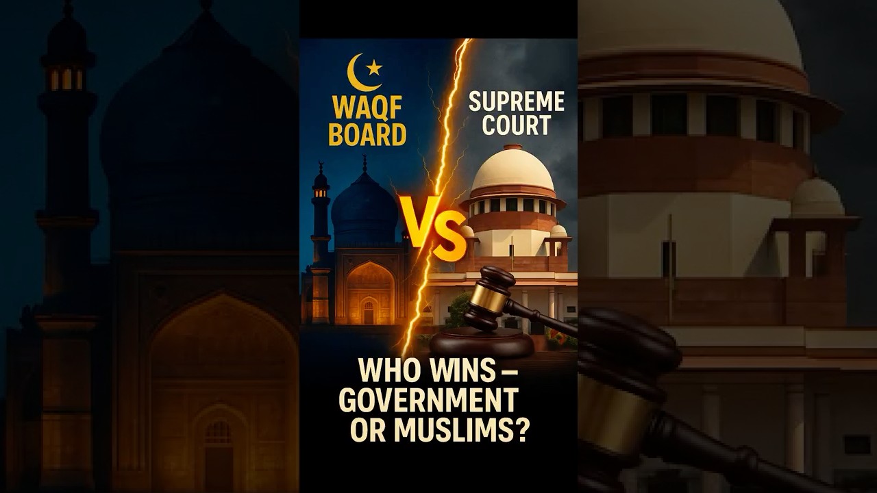 Waqf Board Vs Supreme Court 🔥 Muslim Rights or Govt Victory? | Explained in 60s
