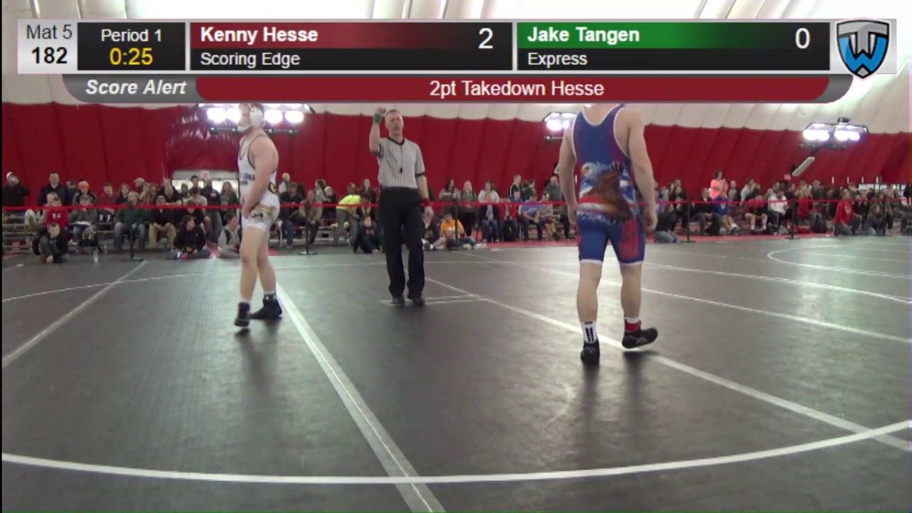 182 Jake Tangen Express vs Kenny Hesse Scoring Edge 6475926104
