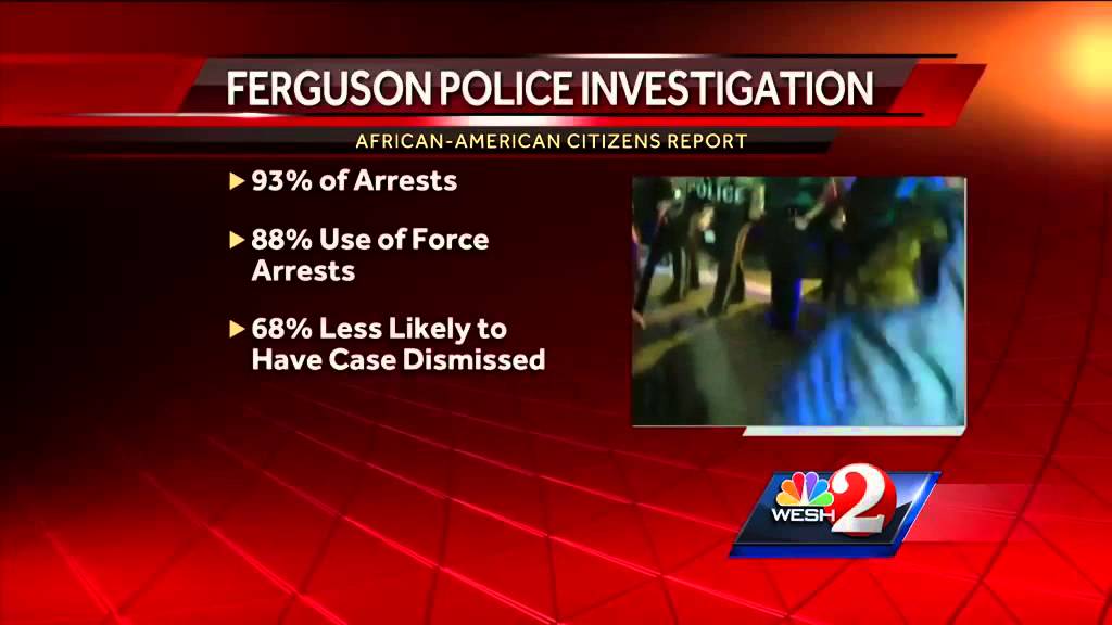 Official: US report finds racial bias in Ferguson police