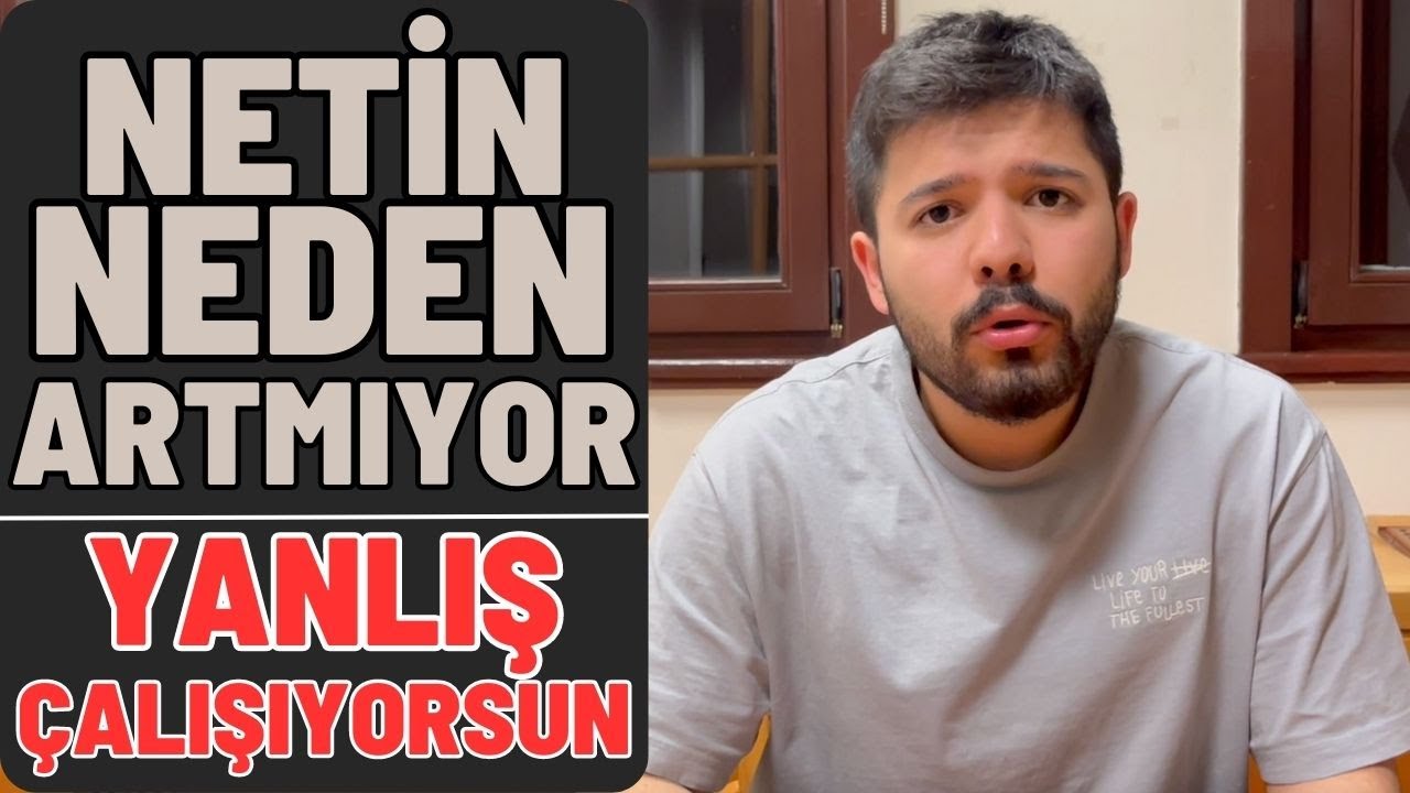 Netlerin NEDEN Artmıyor/Dalgalanıyor❗️| 1 AYDA Netlerini YÜKSELT❗️ BİLİNMEYEN KAYNAK❗️#yks #yks2023