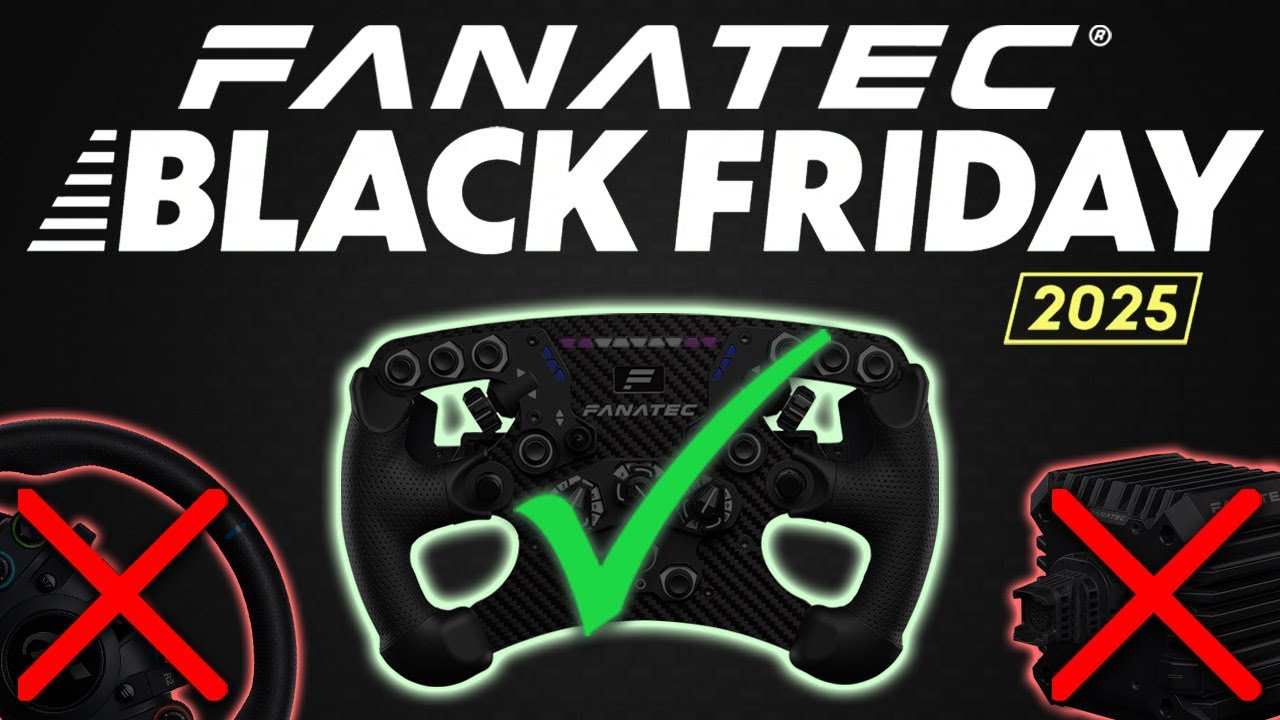 Fanatec Black Friday 2025: What to Buy (and What to Skip)