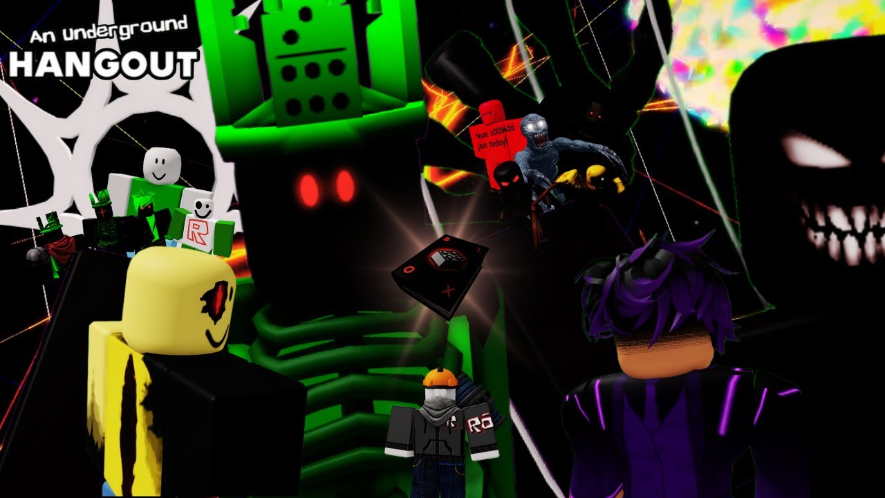 Roblox An Underground Hangout Game is the GREATEST HORROR GAME!