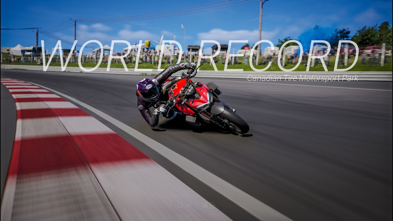 Ride 6: WORLD RECORD Canadian Tire Motorsport Park (CTMP) - 1:17:328 - Ducati Streetfighter V4 S