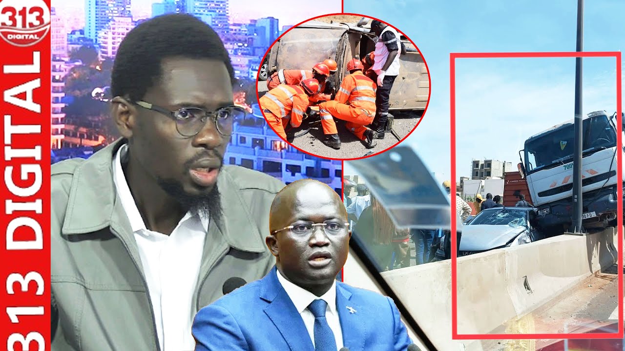 «Contenaire bi ci auto la danou, 5 m0rts la am…» @ccidents atroce, Daouda Djigal réagit «ministre bi