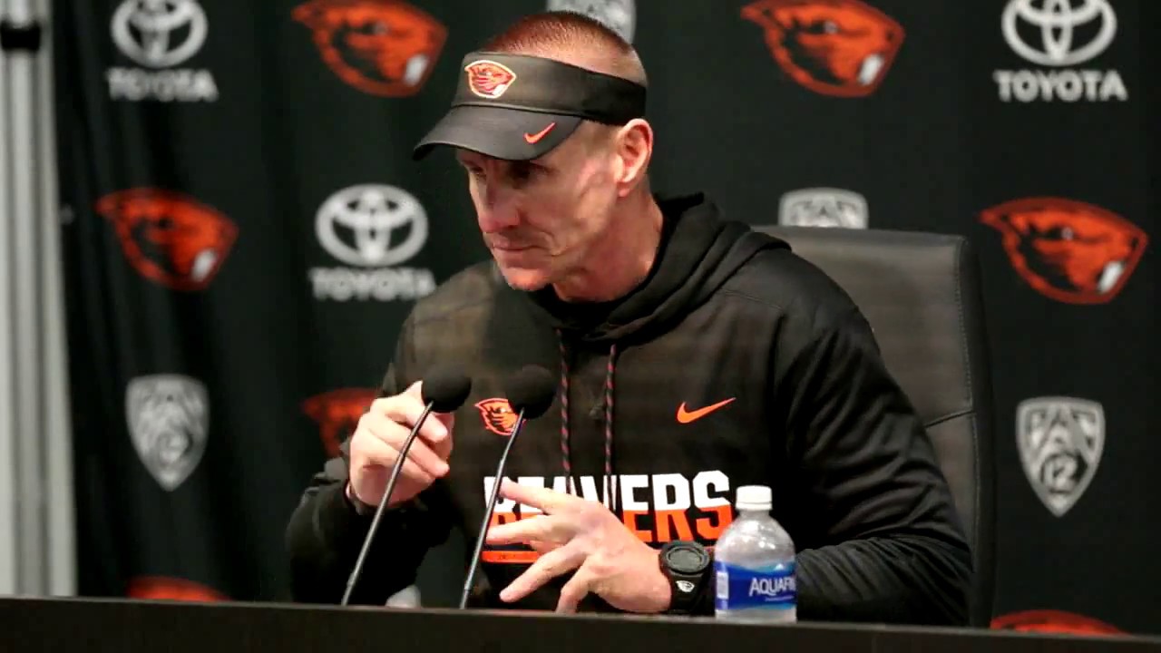 Gary Andersen after Oregon State Beavers beat Oregon Ducks, 32-24