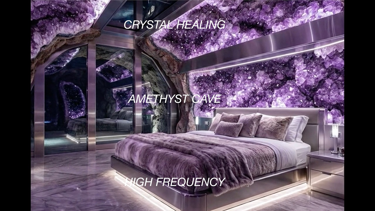 The Inner Sanctuary: Amethyst Geode Ambience | Protection & Peace (The Observer)