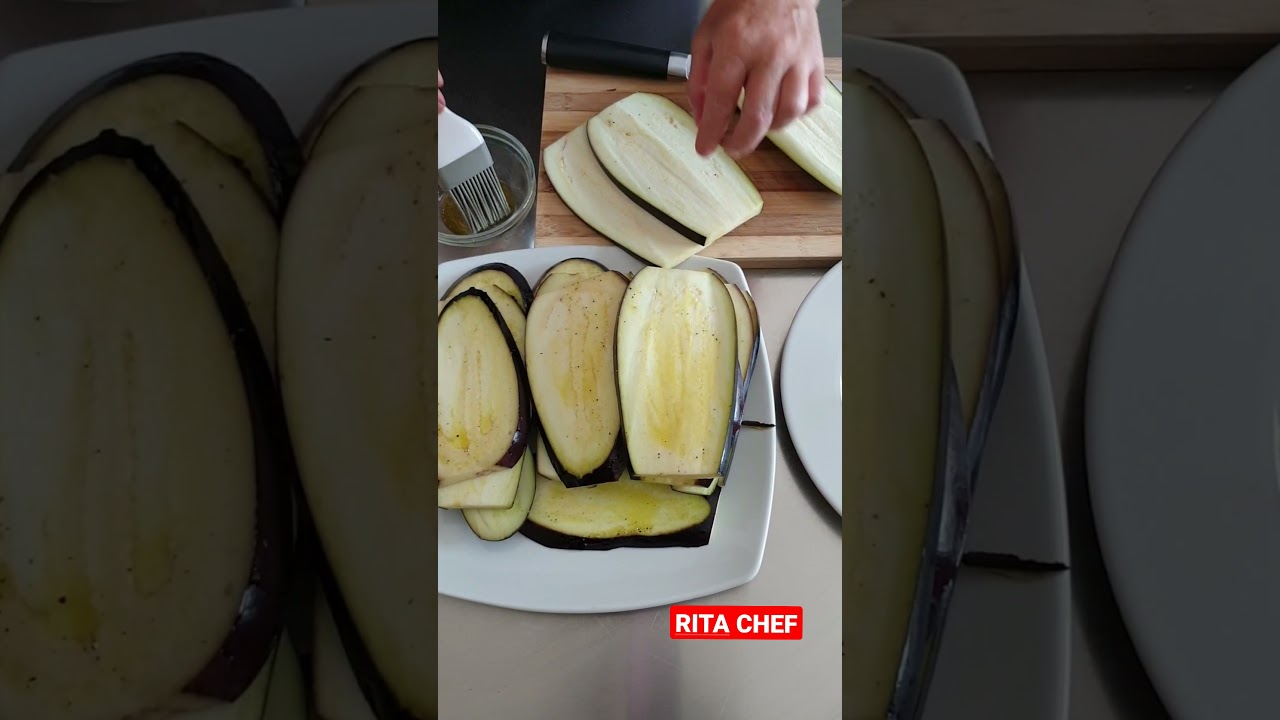 ⭐MELANZANE GRIGLIATE di RITA CHEF🍆 #Shorts