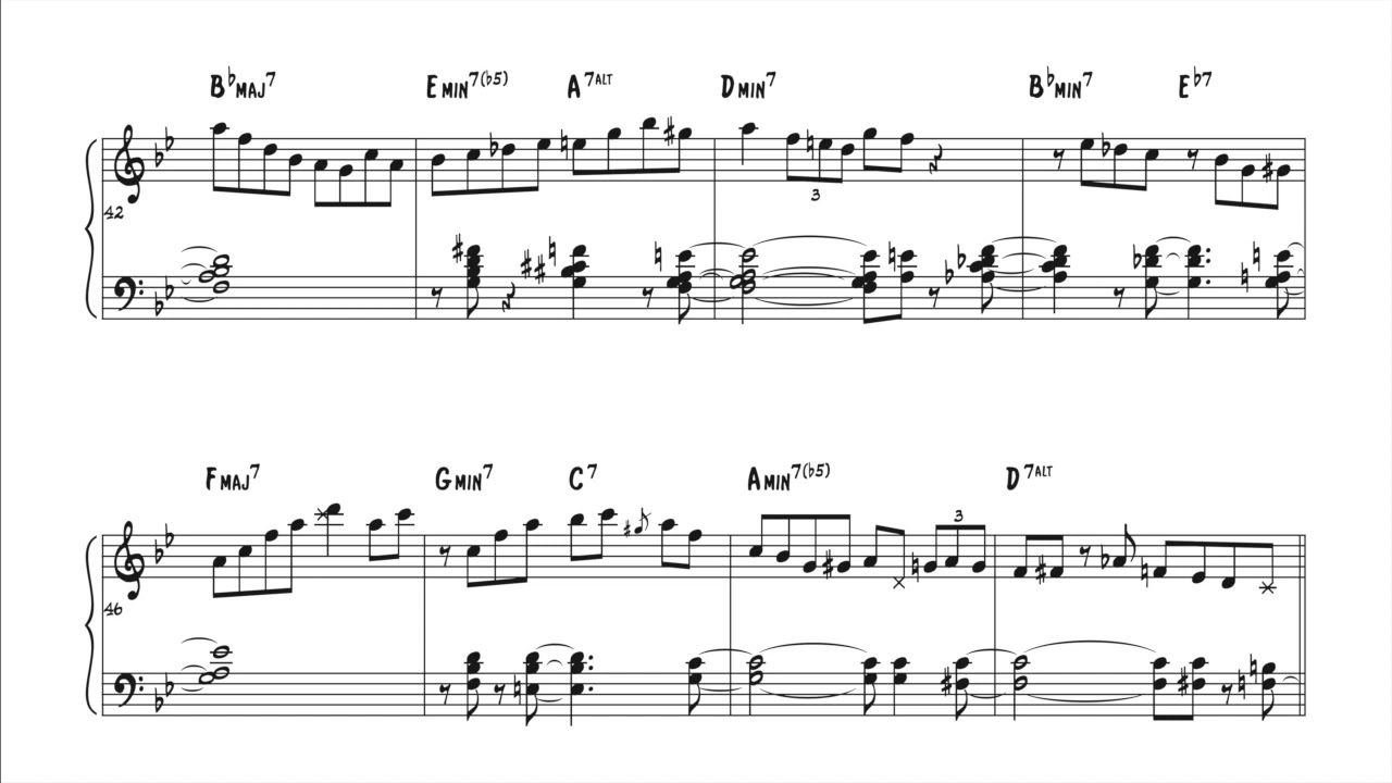 Michel Petrucciani - Stella By Starlight (Transcription)