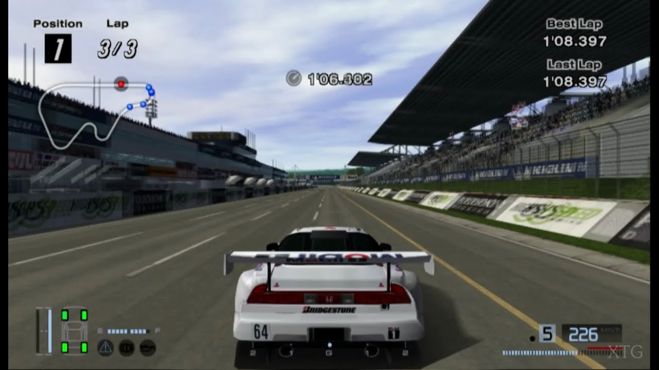 [#114] Gran Turismo 4 - Honda Mobil 1 NSX (JGTC) HD PS2 Gameplay