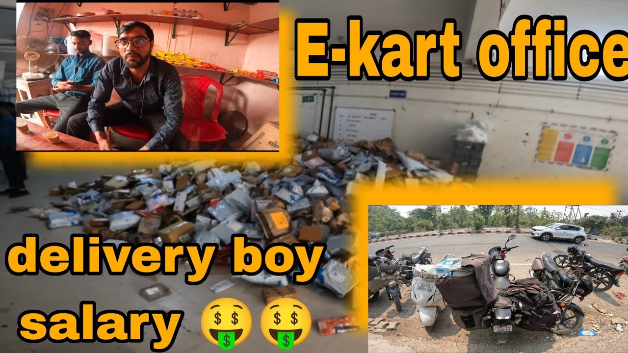 average flipkart delivery boy salary 🤑🤑30,000 per month