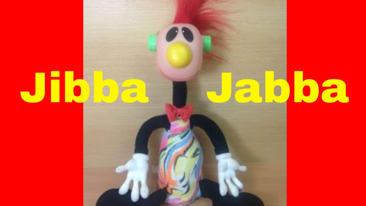 Hate Jabba — винтажная игрушка Noisy Jibber Jabber 1990-х годов