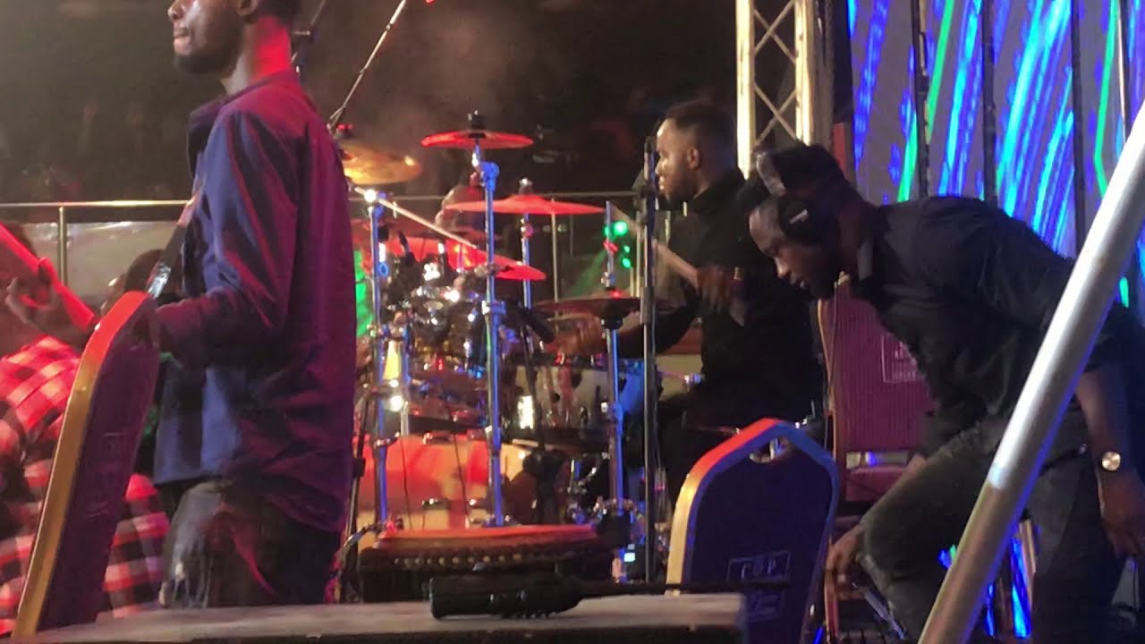 KOFI EMMA DRUMMER WITH OHEMAA MERCY @ THE EXPERIENCE 2020 BY DIANA HAMILTON!!!