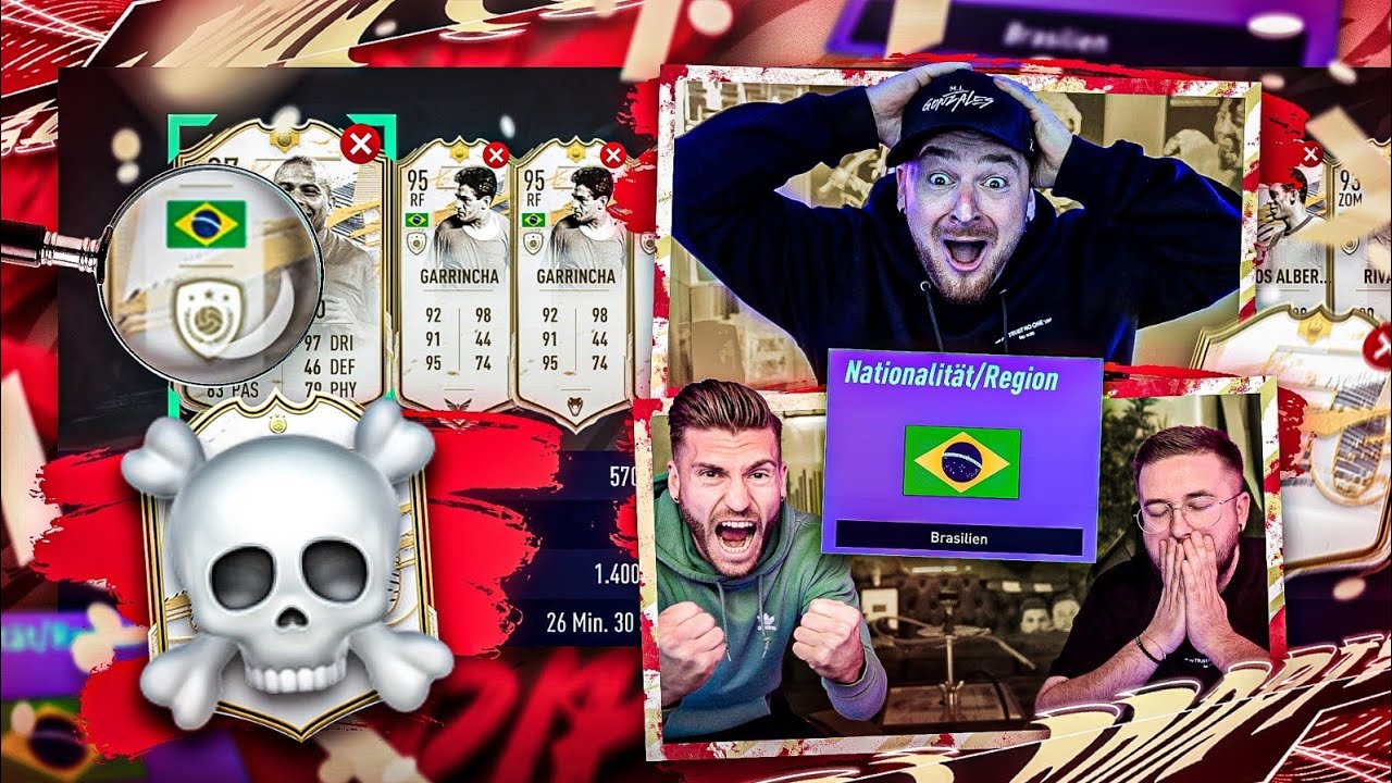 FIFA 21: BRAASIIIIIL 😨 BRASILIEN ICON DISCARD BATTLE Ohne PRICE RANGE 😱 vs TISI SCHUBERT