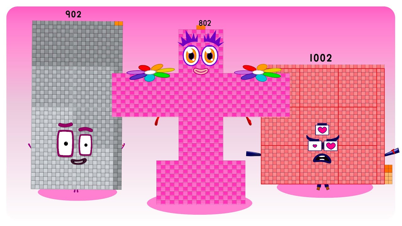 Sprunki OC Numberblocks 802, 902, 1002 | Compilation Incredibox #sprunki #numberblocks #incredibox