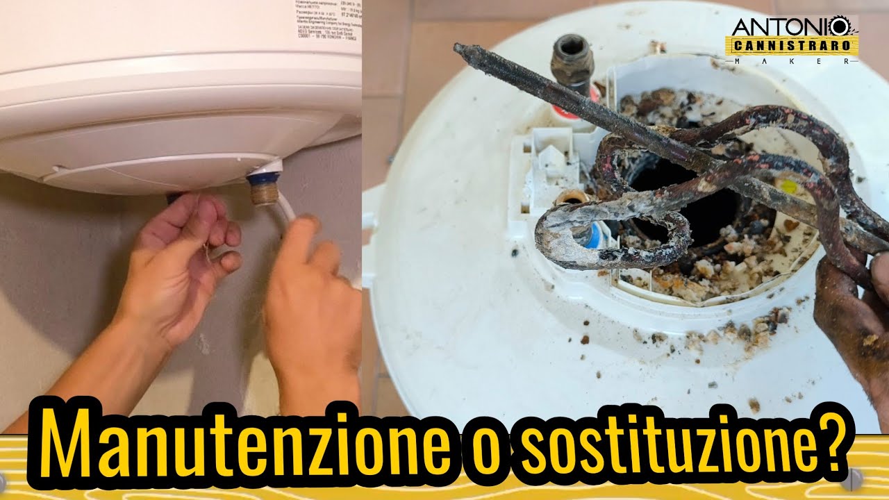 Come cambiare resistenza e termostato, o sostituire lo scaldabagno