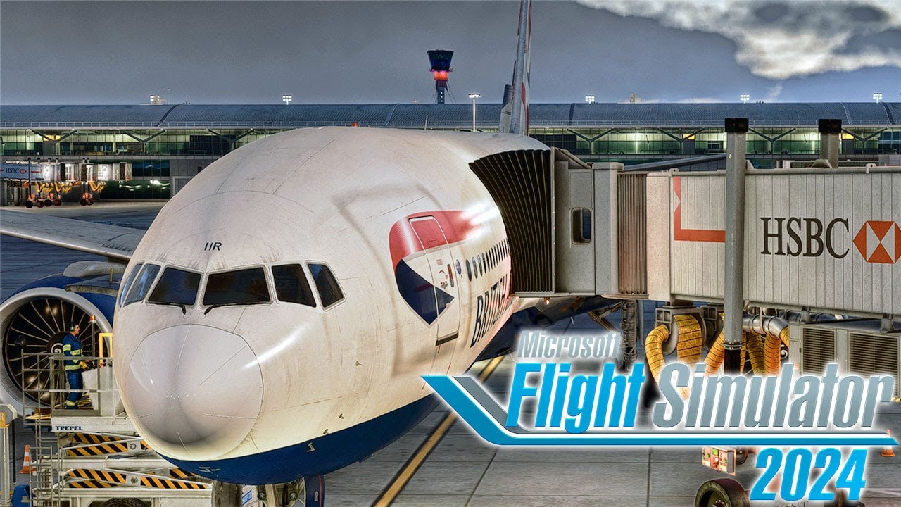 Самолет British Airways Boeing 777-200 | Лондон Хитроу (LHR) ✈ Лиссабон (LIS) | MSFS 2024