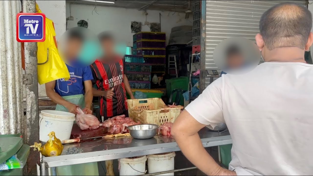 Beberapa jam selepas digempur, warga asing kembali penuh di kawasan Pasar Selayang