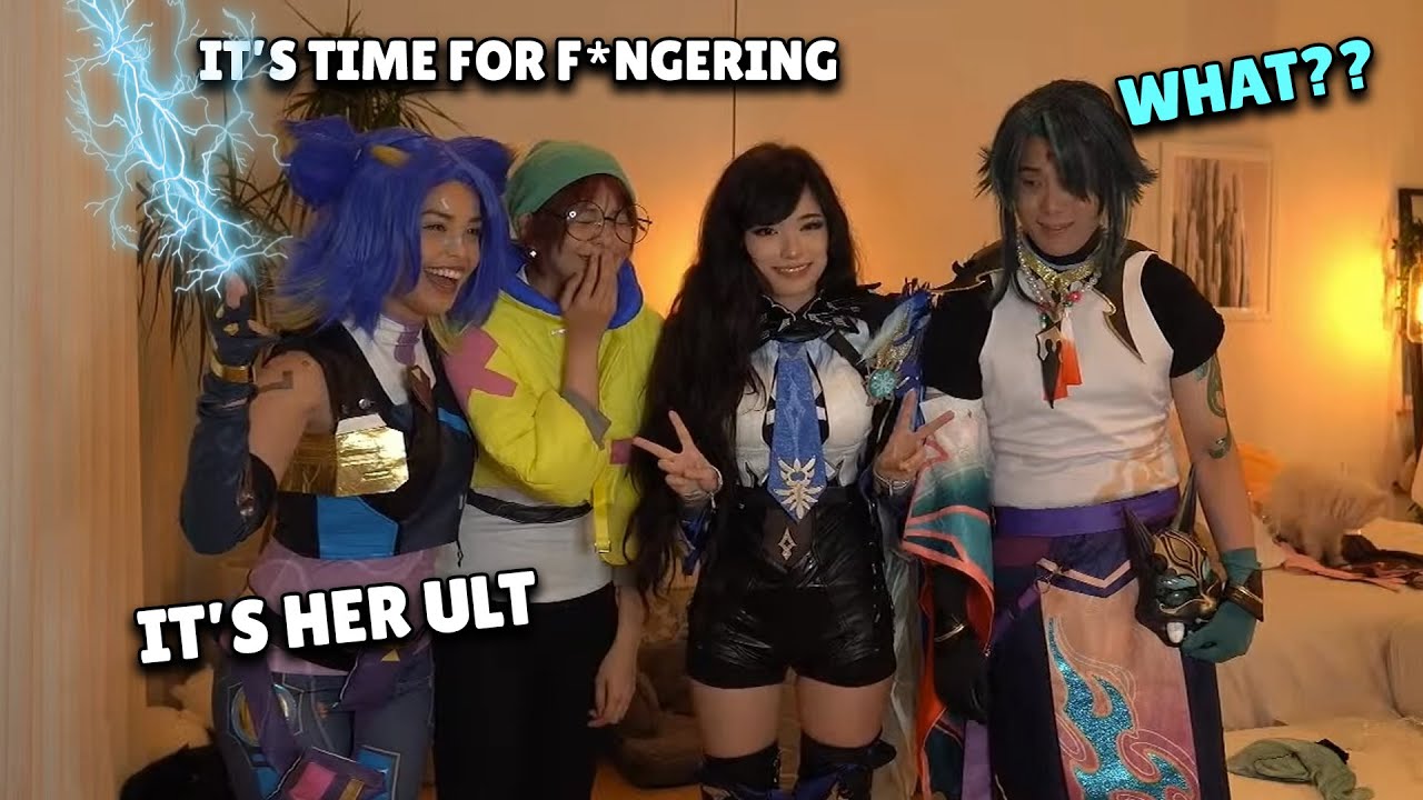 The Roomies Cosplays Valorant & Genshin Impact Characters with Emiru