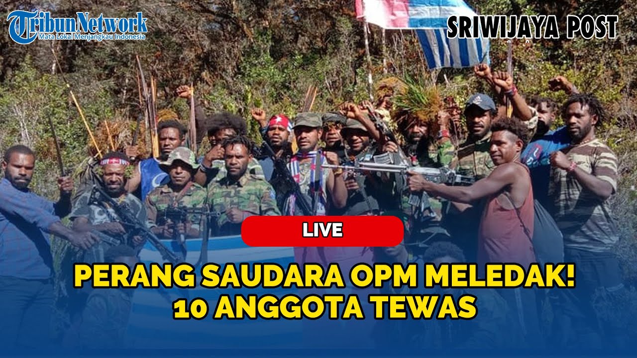 🔴 PERANG SAUDARA OPM MELEDAK! 10 Anggota Tewas hingga TNI Blokade Total! Egianus Kobak Terjepit