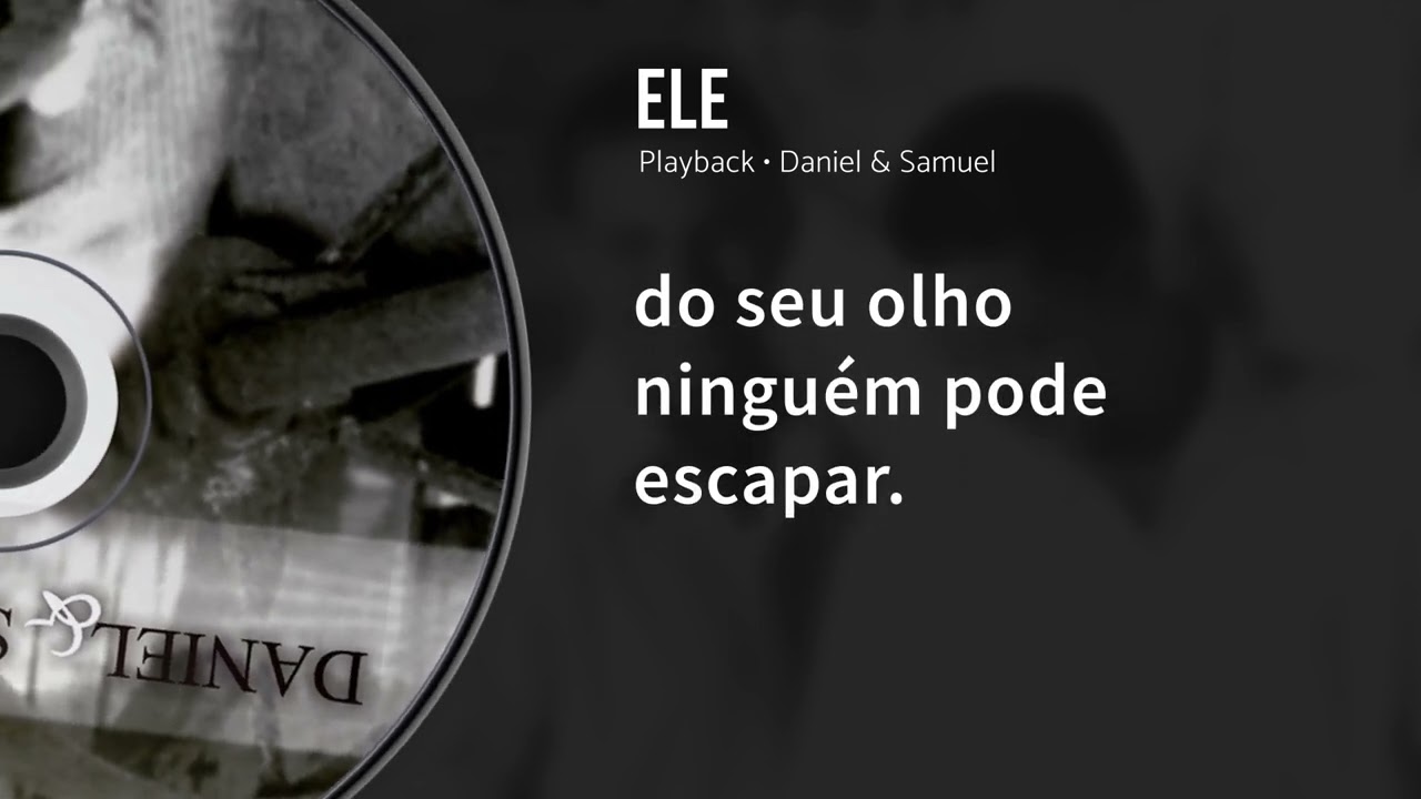 Ele (Playback com Letra)