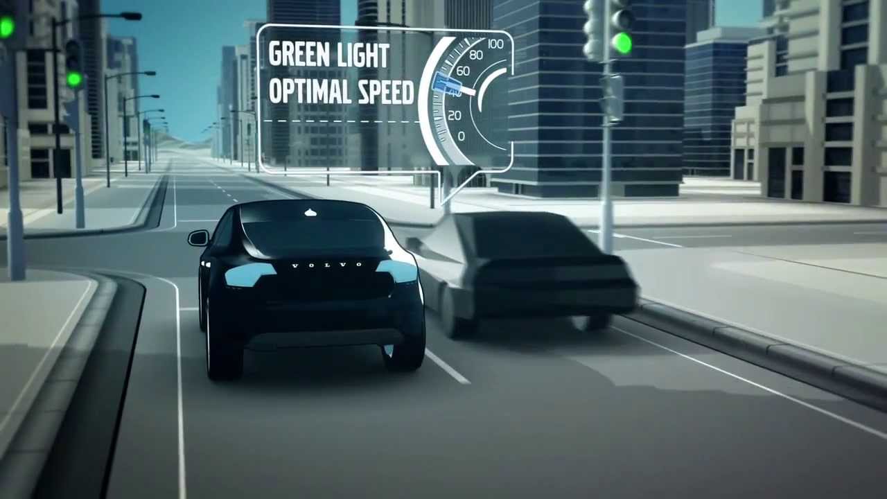 Volvo Car 2 Car Communication Animation | AutoMotoTV